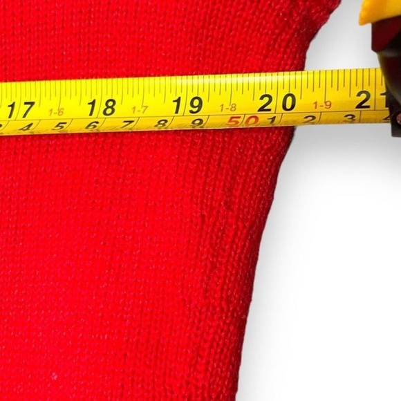 Michael Simon Womens Sz M Beaded Nutcracker Sweater Cardigan Black Fringe Trim - Picture 10 of 15